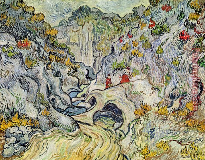 Vincent van Gogh The Ravine Of The Peyroulets